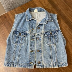 1980s Lee denim vest